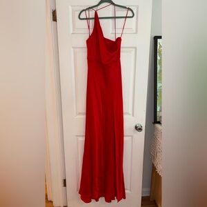Sau Lee Hailey Dress in Cherry Red NWT